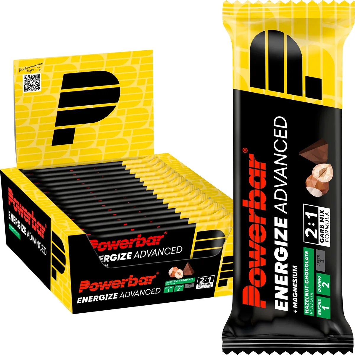 Energize Advanced (15x55g) Hazelnut Chocolate
