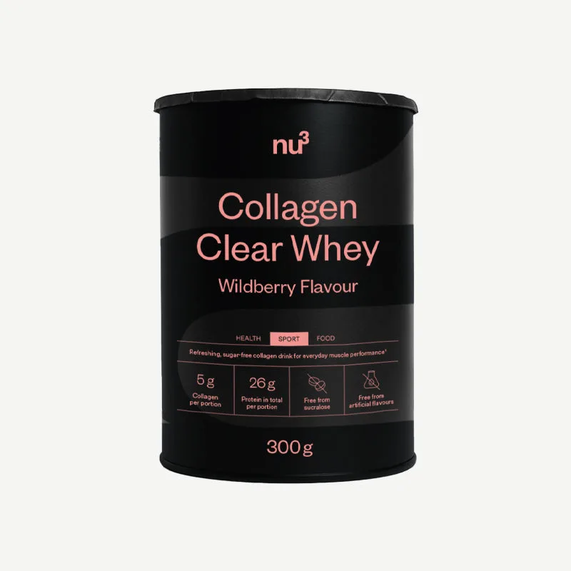 nu3 Collagen Clear Whey Wildberry / 300 g