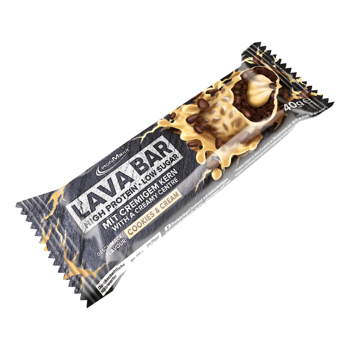Lava Bar Protein Riegel (40g) - Cookies and Cream