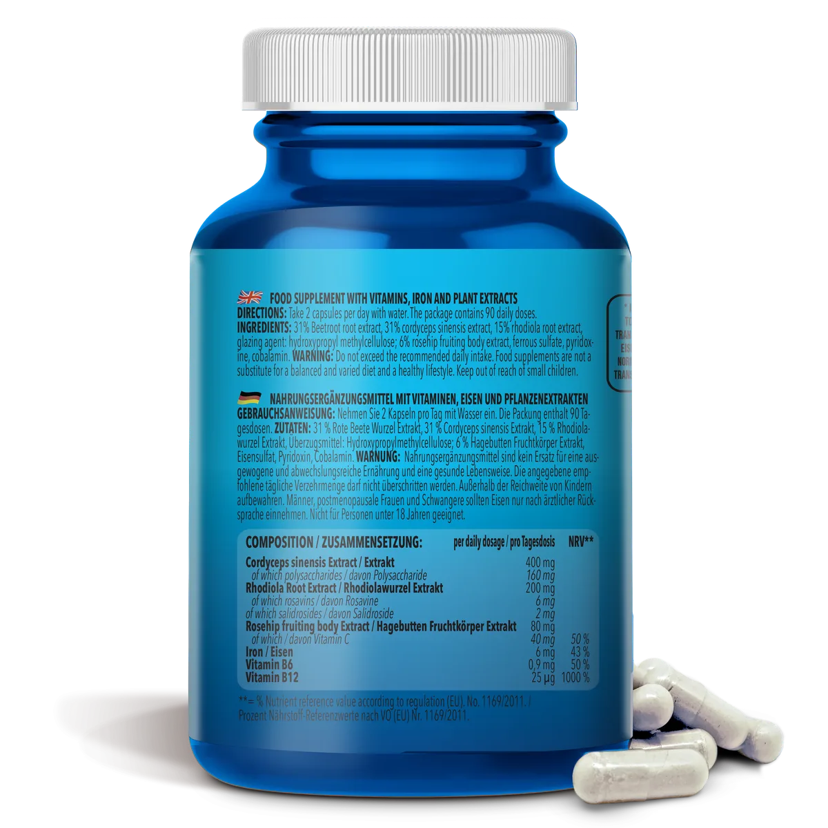 Oxygen Transport Capsules (180 Kapseln) – Bild 3