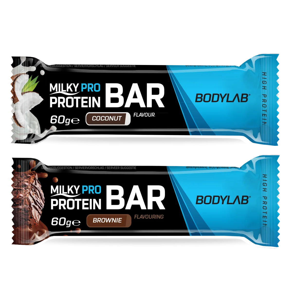 Milky Pro Protein Bar (12x60g) Kokosnuss – Bild 4