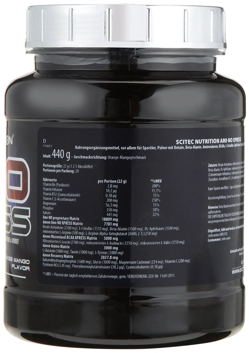 Ami-NO Xpress (440g) Orange Mango – Bild 3