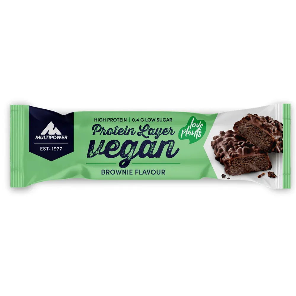 Vegan Protein Layer (15x55g) Brownie – Bild 2