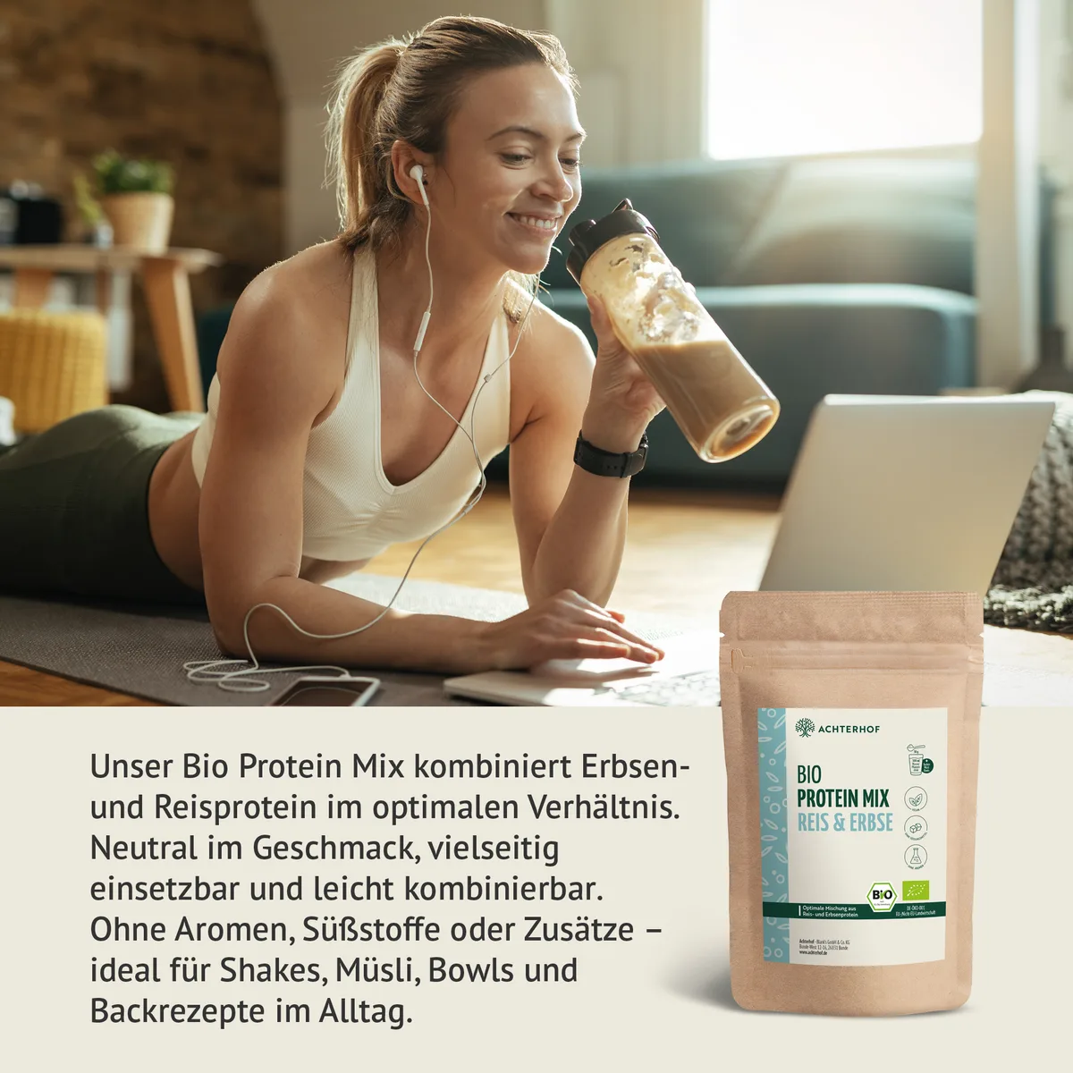 Bio Protein Mix Reis & Erbse (250g) – Bild 5