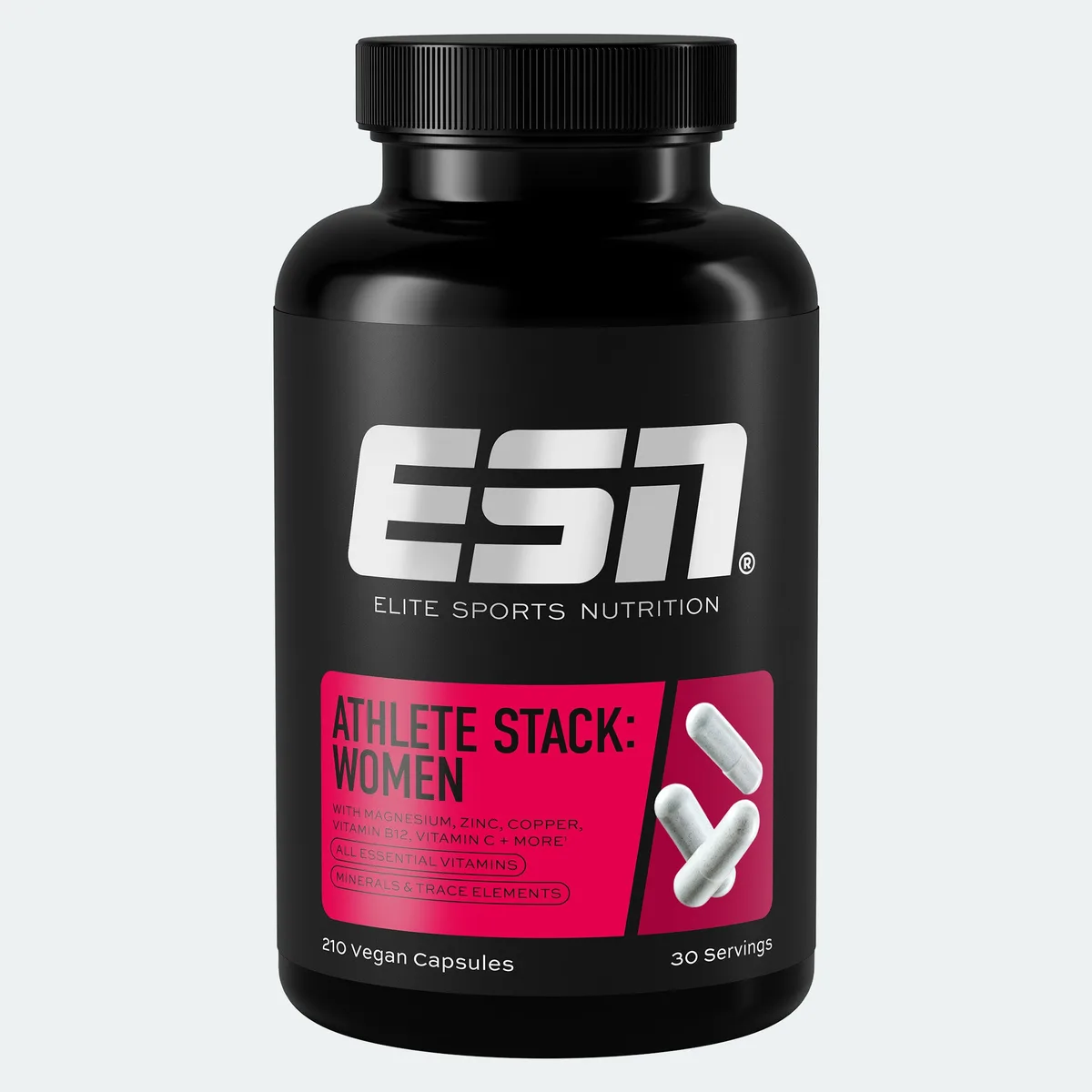 Athlete Stack: Women 210 Kapseln