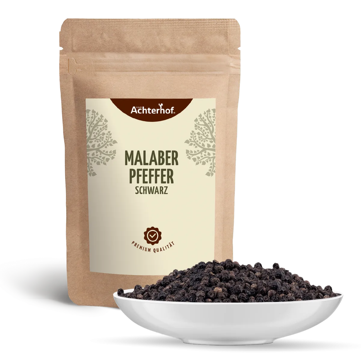 Malabar Pfeffer schwarz ganz (100g) – Bild 2