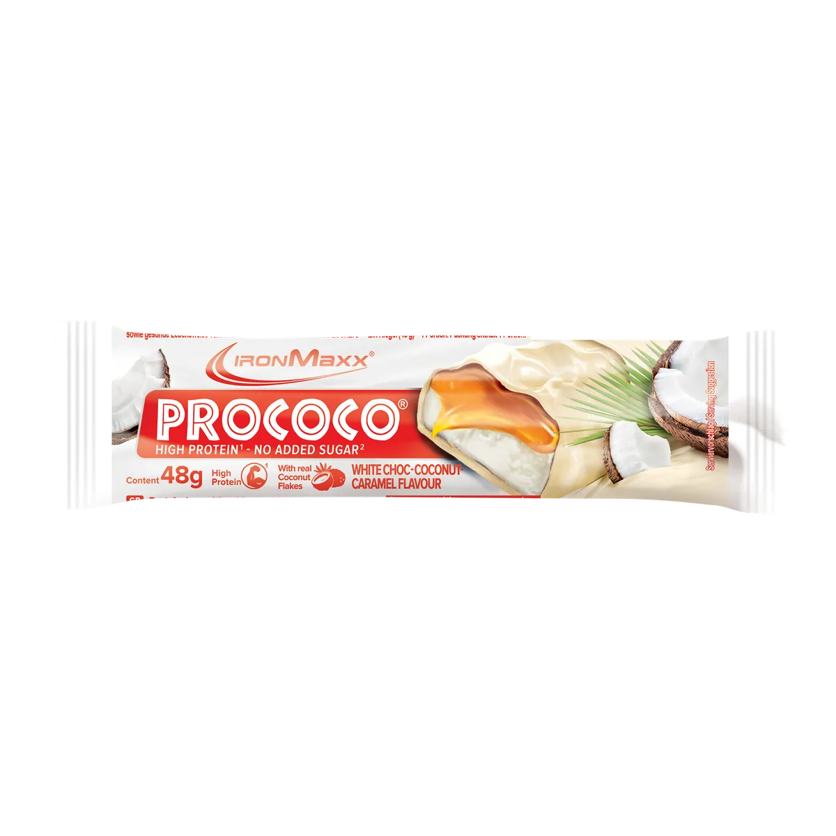 Prococo® (24x48g) - White Choc  Coconut Caramel – Bild 2