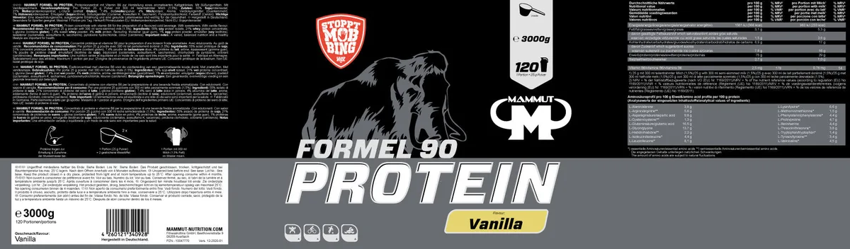 Formel 90 Protein (3000g) Erdbeer – Bild 2