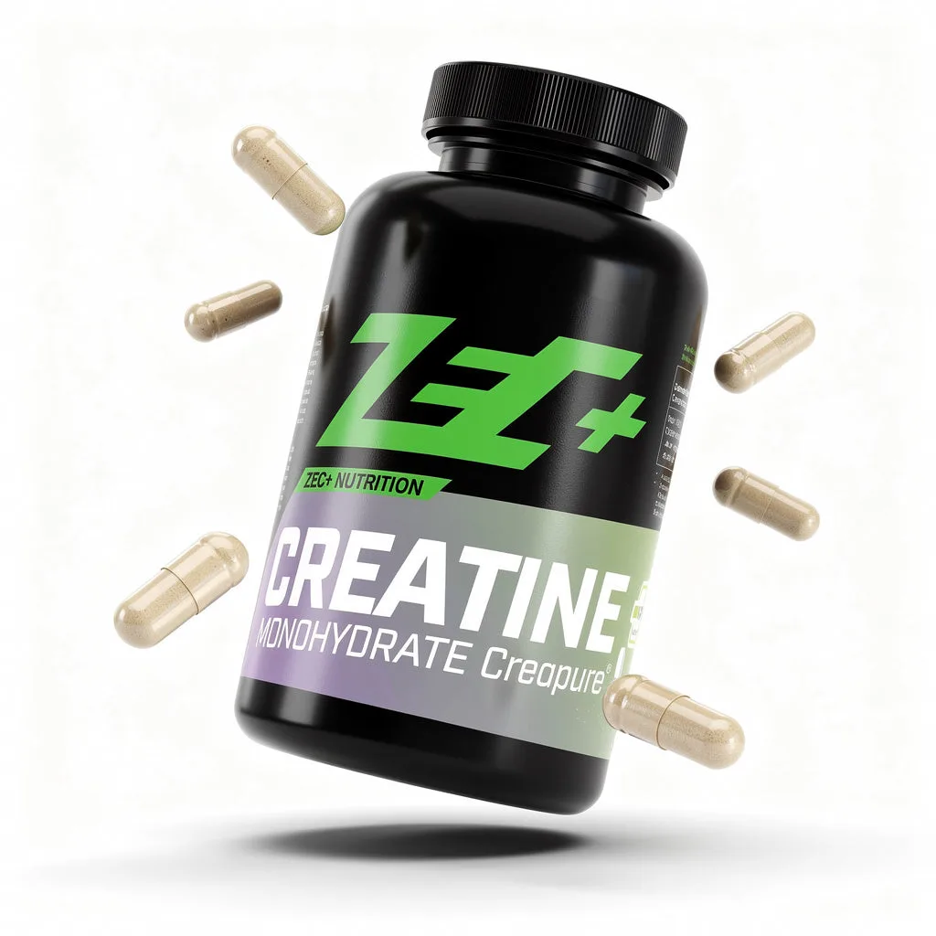 ZEC+ CREATINE MONOHYDRATE CREAPURE 180 Kapseln – Bild 2