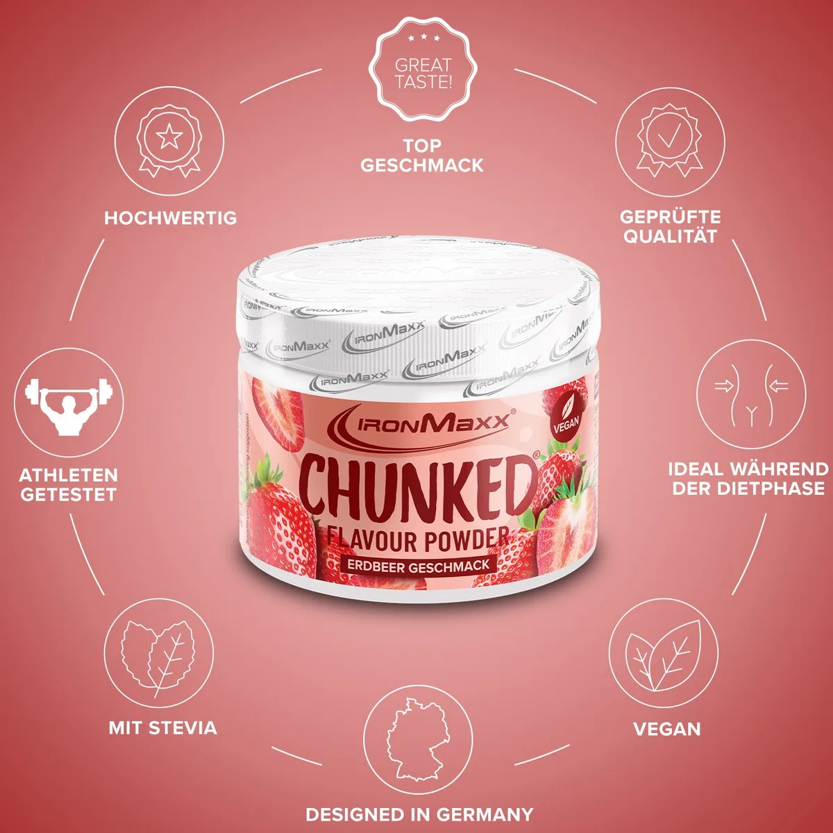 Chunked (150g) - Strawberry – Bild 5