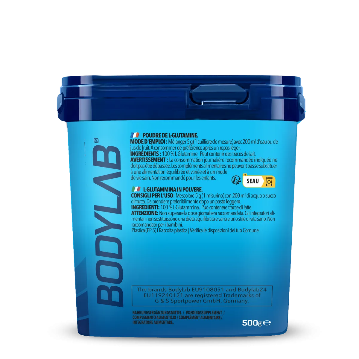 Glutamin Powder (500g) – Bild 4