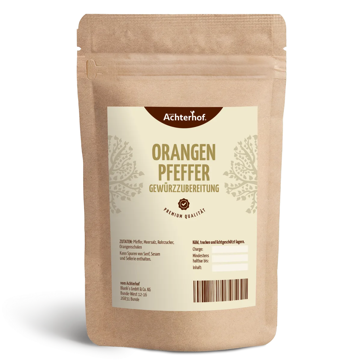 Orangenpfeffer Gewürzzubereitung (100g)