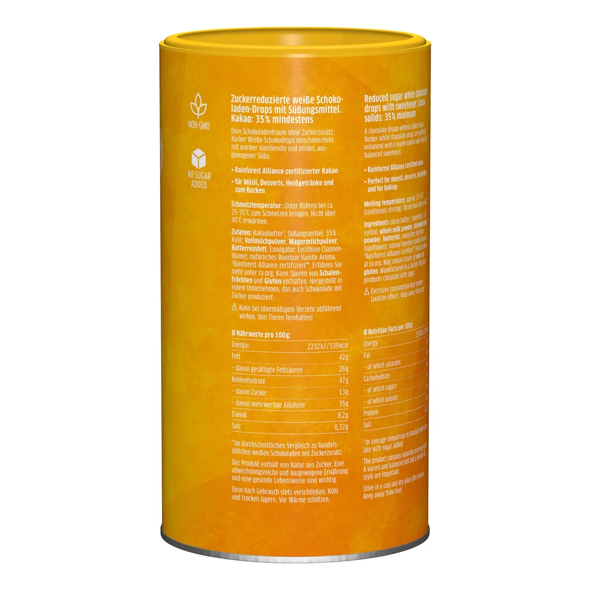 Weiße Schokodrops mit finnischem Xylit (750g) – Bild 3