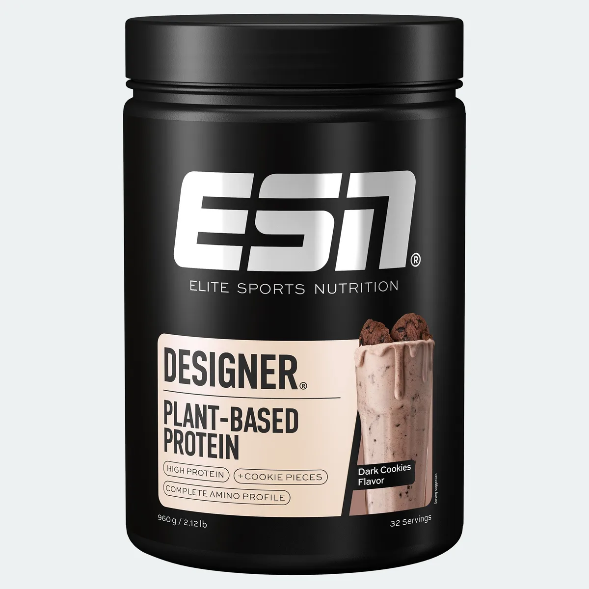 Veganes Proteinpulver: Designer Plant Based Protein Cinnamon Cereal / 960g