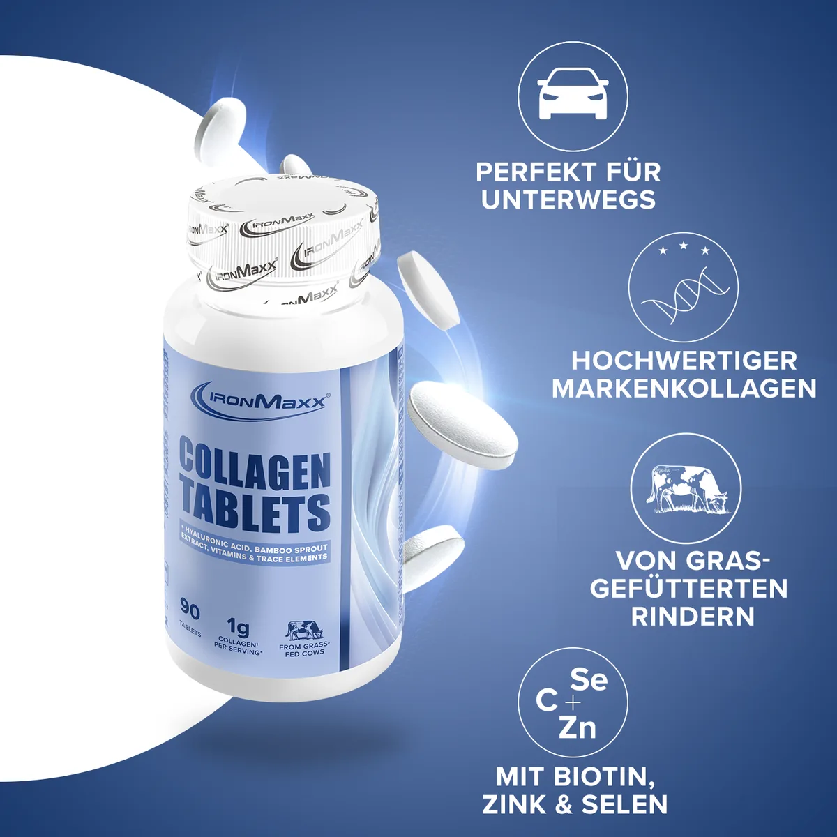 Collagen Plus - 90 Tabletten – Bild 2