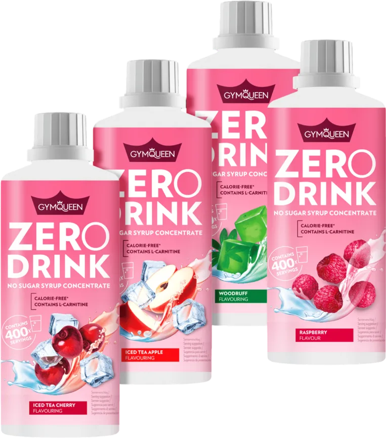 Zero Drink 4er Pack inkl. Dosierspender