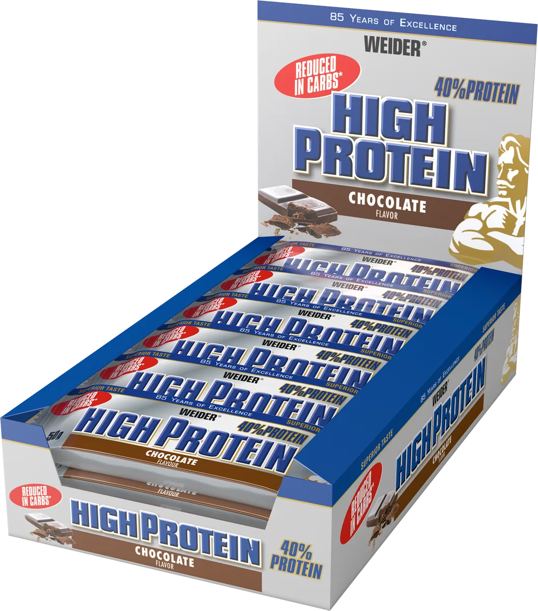 40% High Protein Bar (24x50g) Schokolade