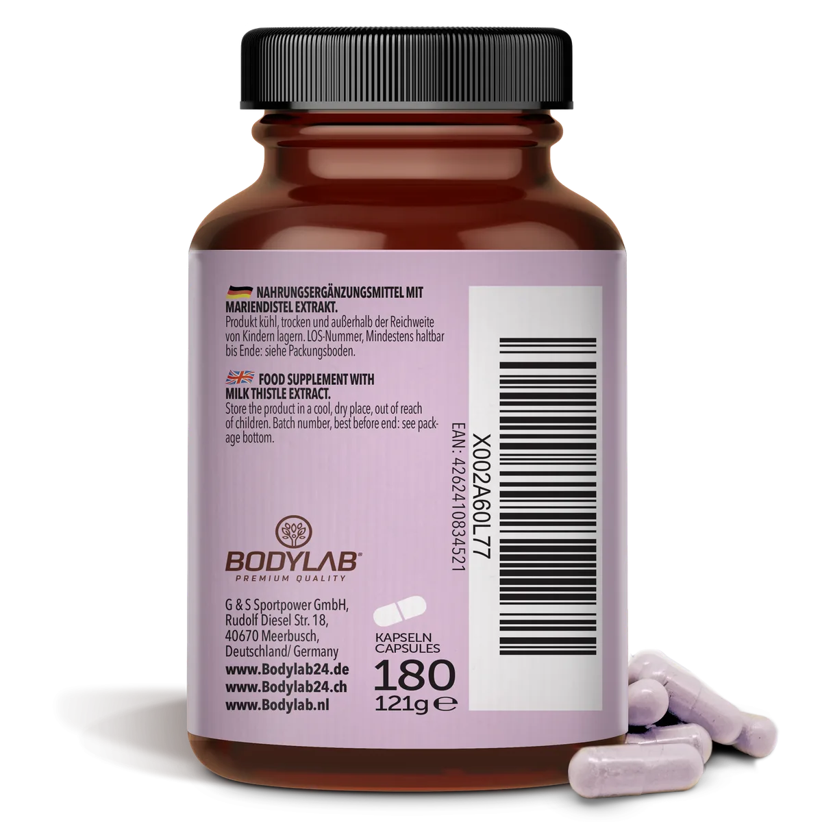 Mariendistel (30 % Silymarin) (180 Kapseln) – Bild 3