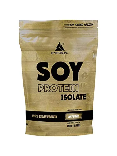 PEAK Soy Protein Isolate Natural 750g | NEW DESIGN
