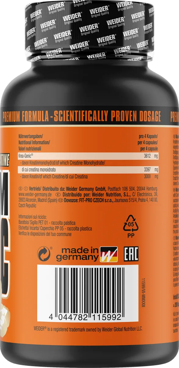 Maximum Krea-Genic (200 Kapseln) – Bild 2