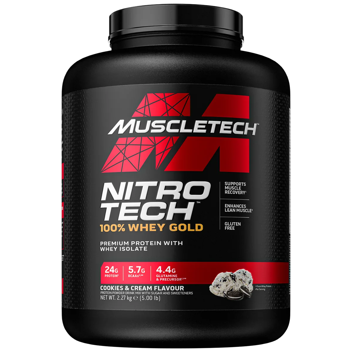 Nitro-Tech 100% Whey Gold French Vanilla Cream / 2270.0 – Bild 3