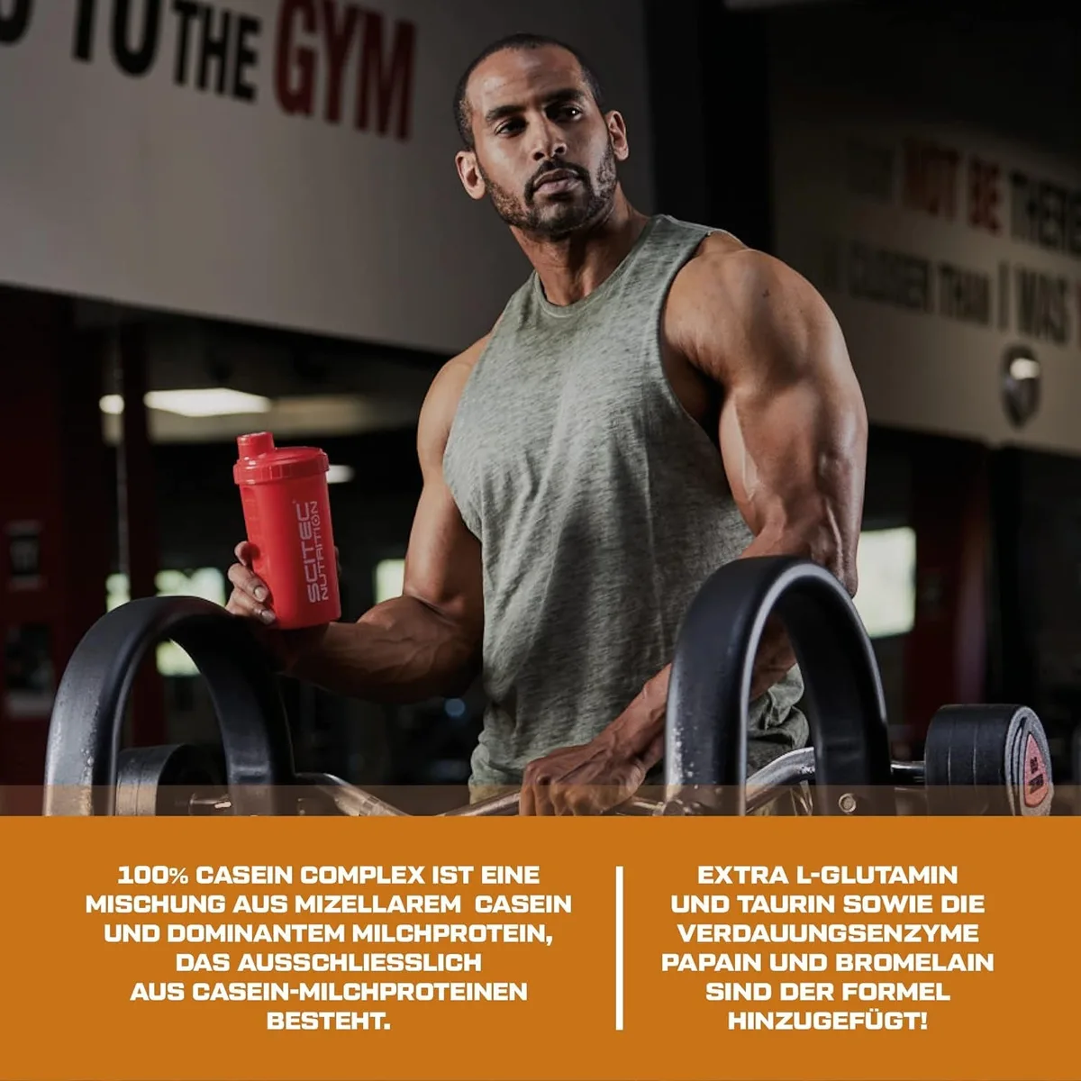 100% Casein Complex (2350g) Belgische Schokolade – Bild 4