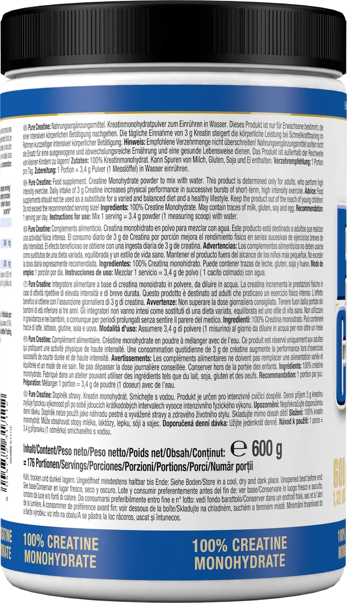 Pure Creatine Creapure® (600g) – Bild 3