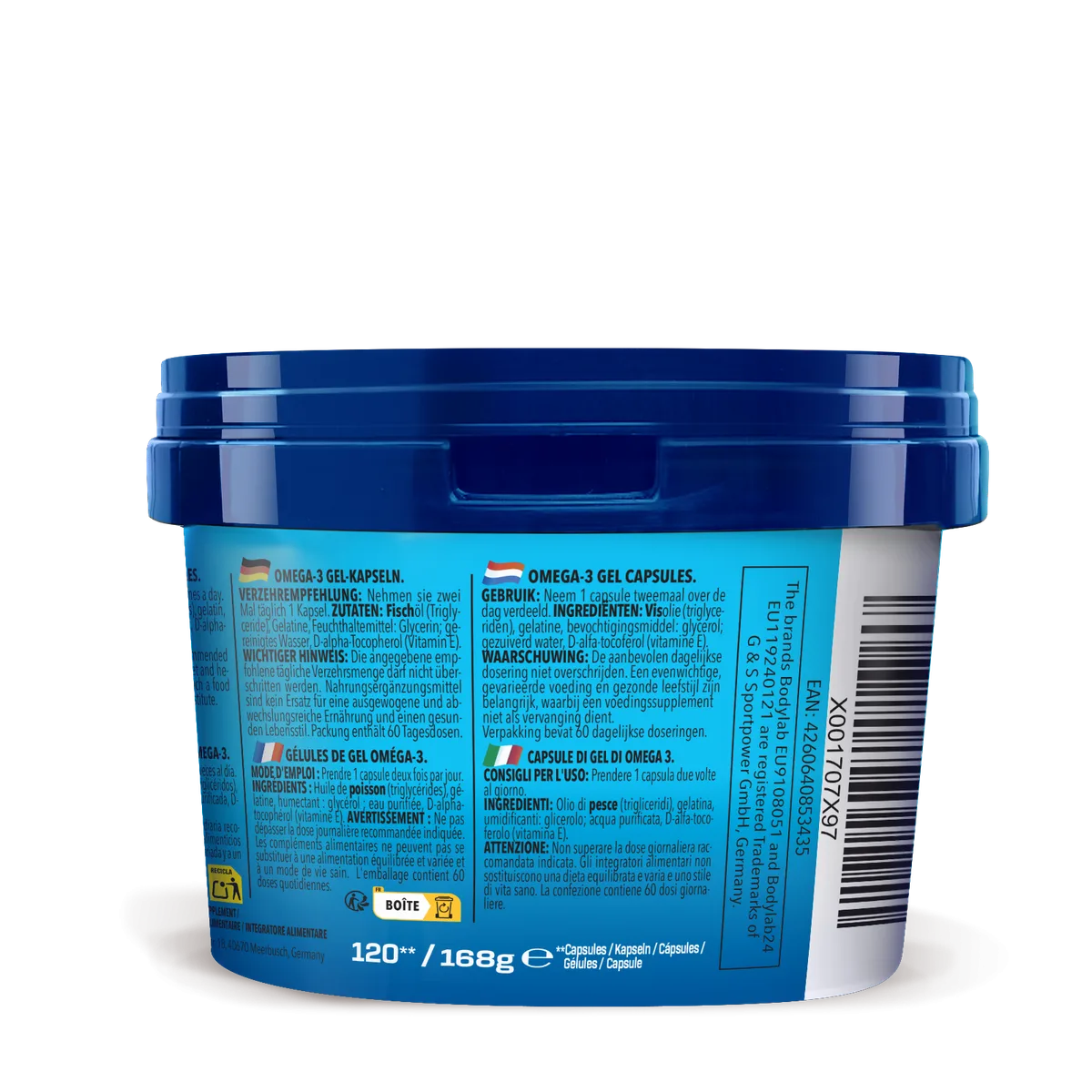 Omega-3 (120 Kapseln) – Bild 3