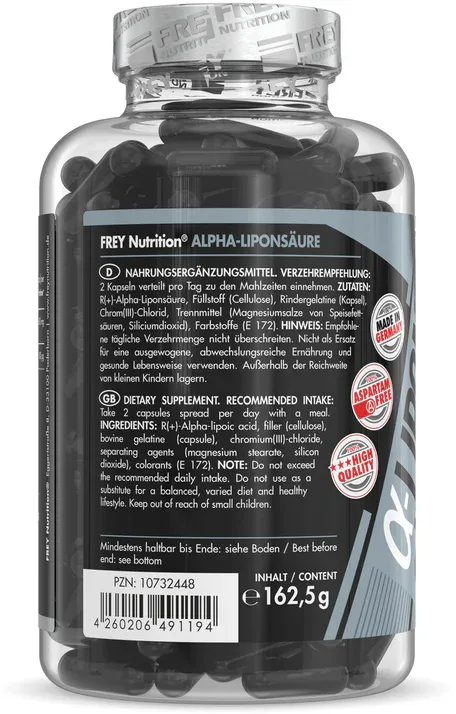 Alpha Liponsäure (250 Kapseln) – Bild 2