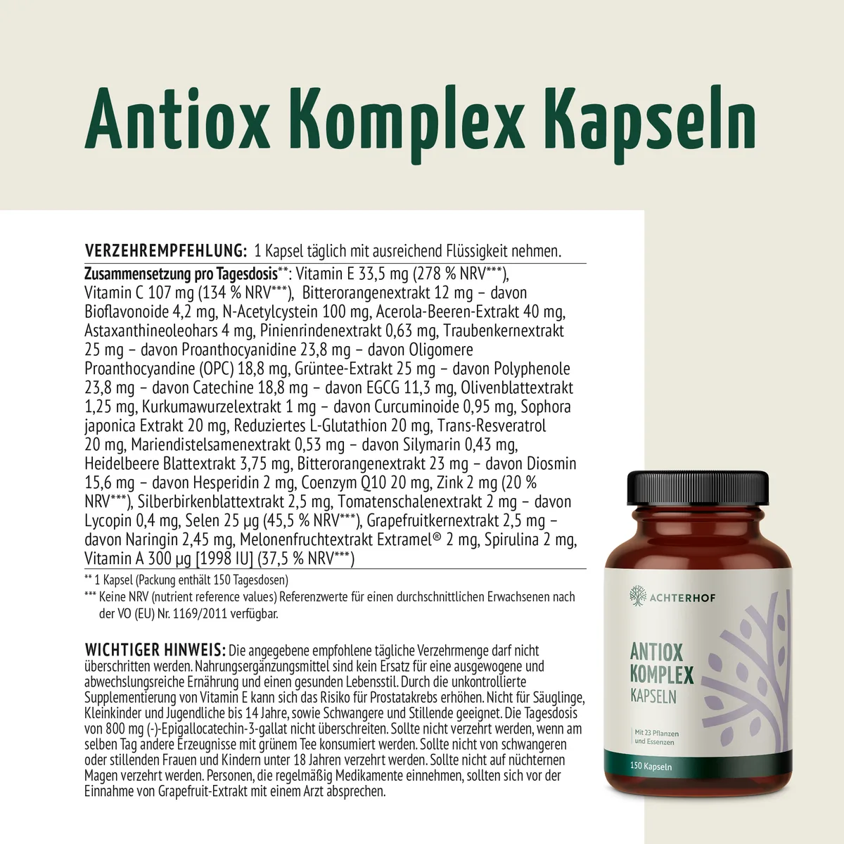 AntiOx Komplex (150 Kapseln) – Bild 6