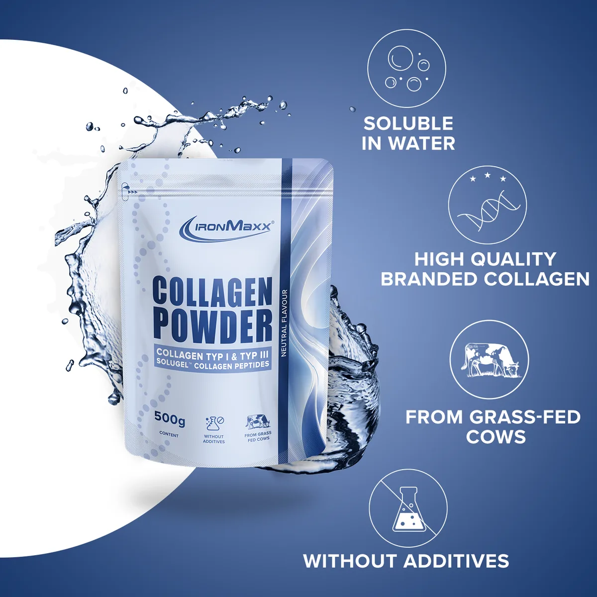 Collagen Powder (500g) - Neutral – Bild 7