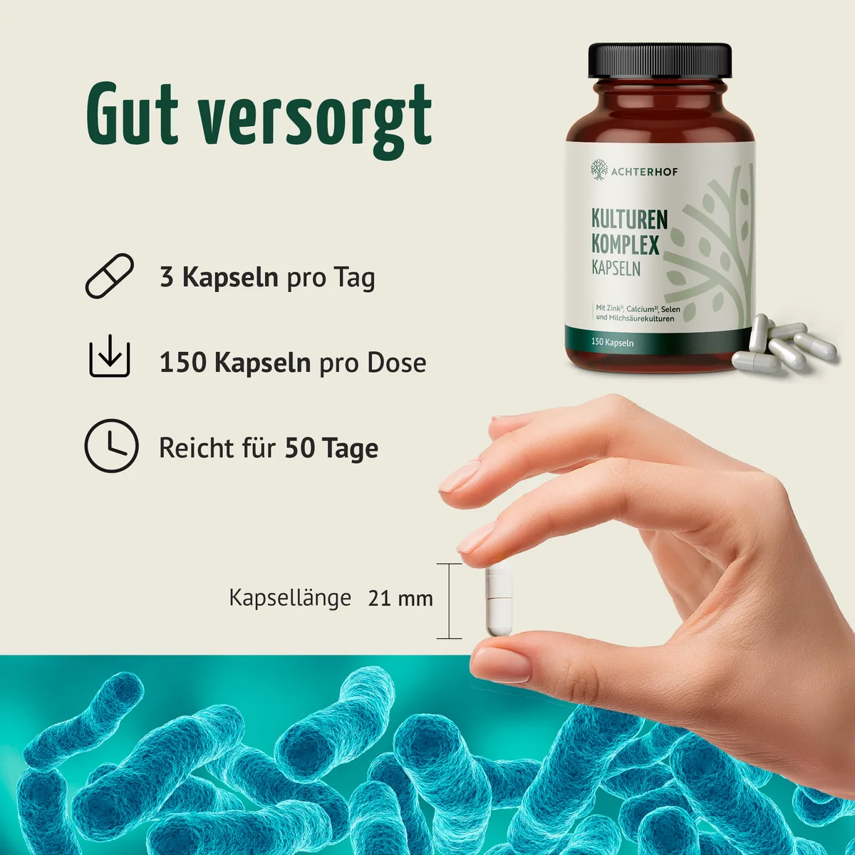 Kulturen Komplex (150 Kapseln) – Bild 4