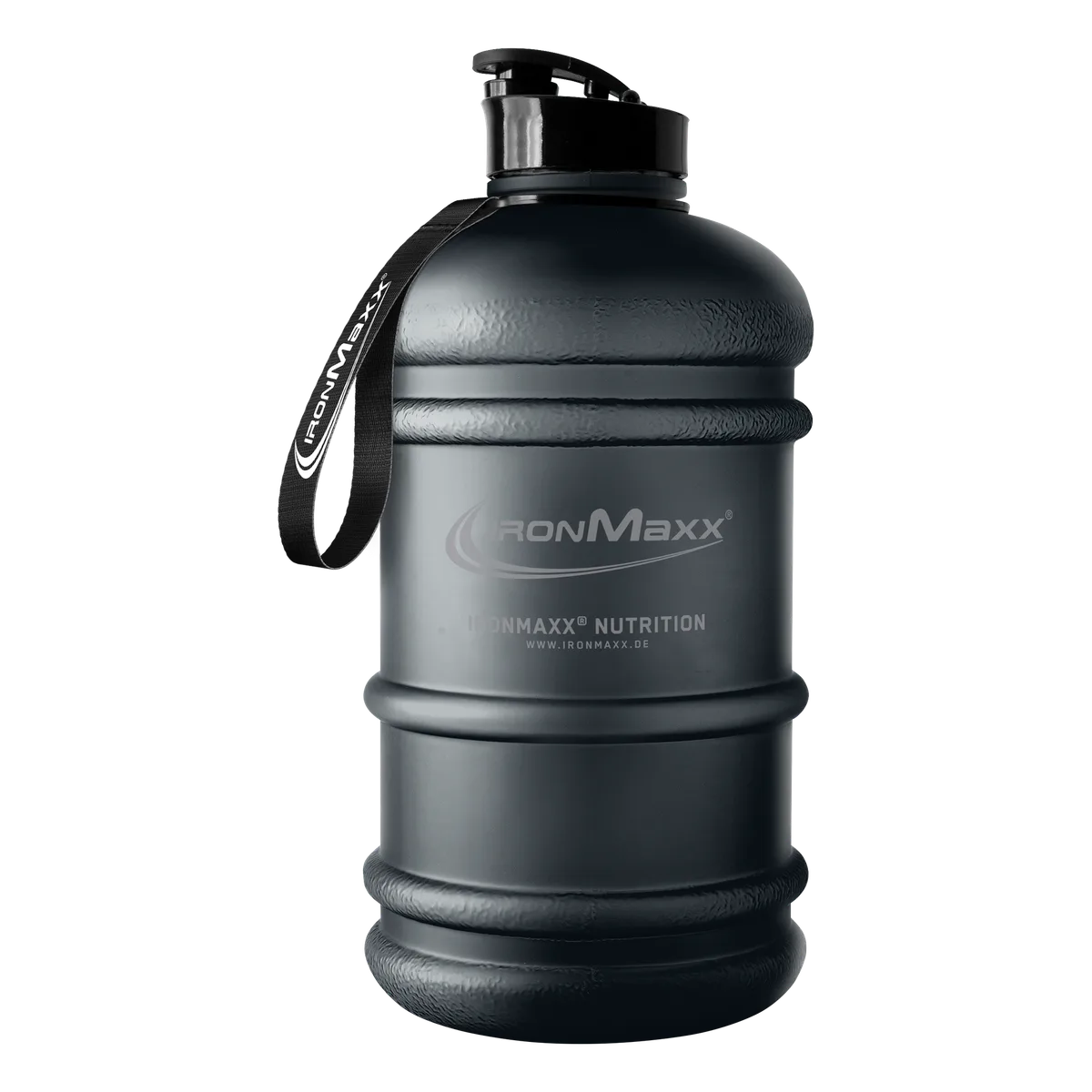Water Gallon (2200ml) - Matt Solid Deep Black