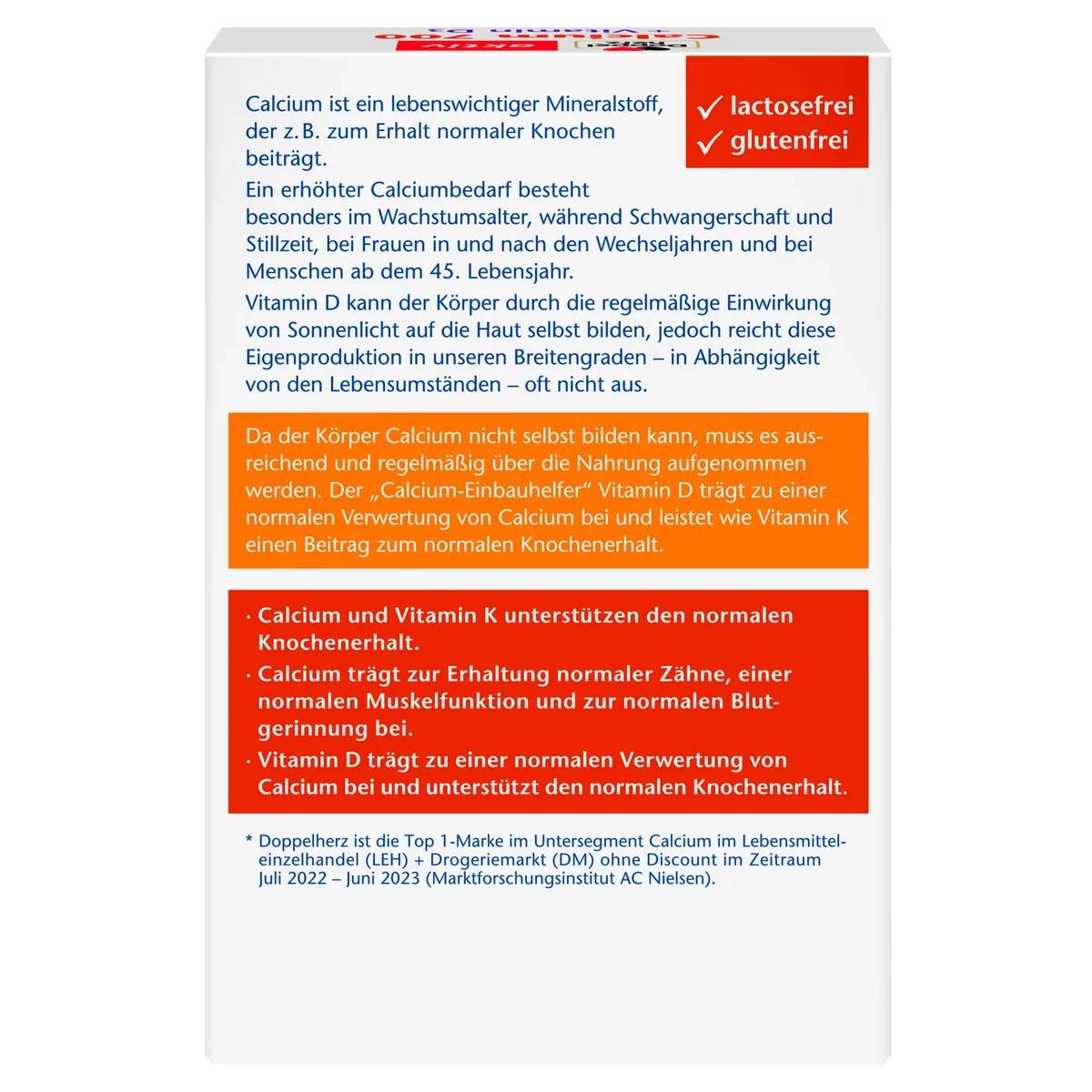 Calcium 700 + D3 (30 Tabletten) – Bild 2
