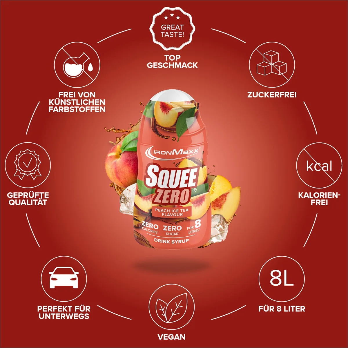 SqueeZero (65ml) - Pfirsich Eistee – Bild 5