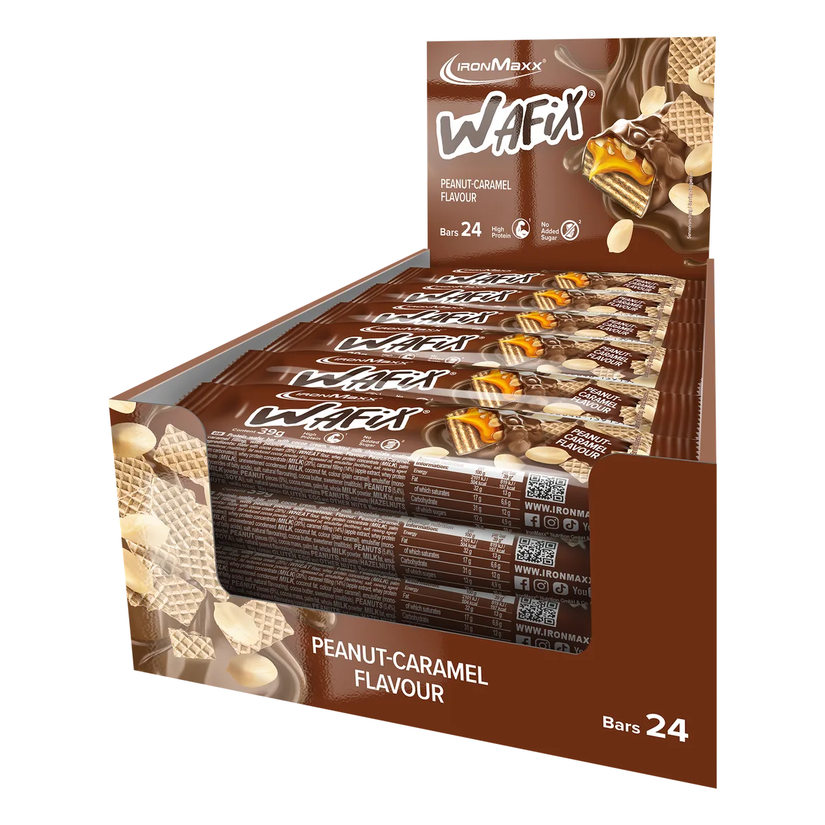Wafix (24x39g) - Peanut Caramel