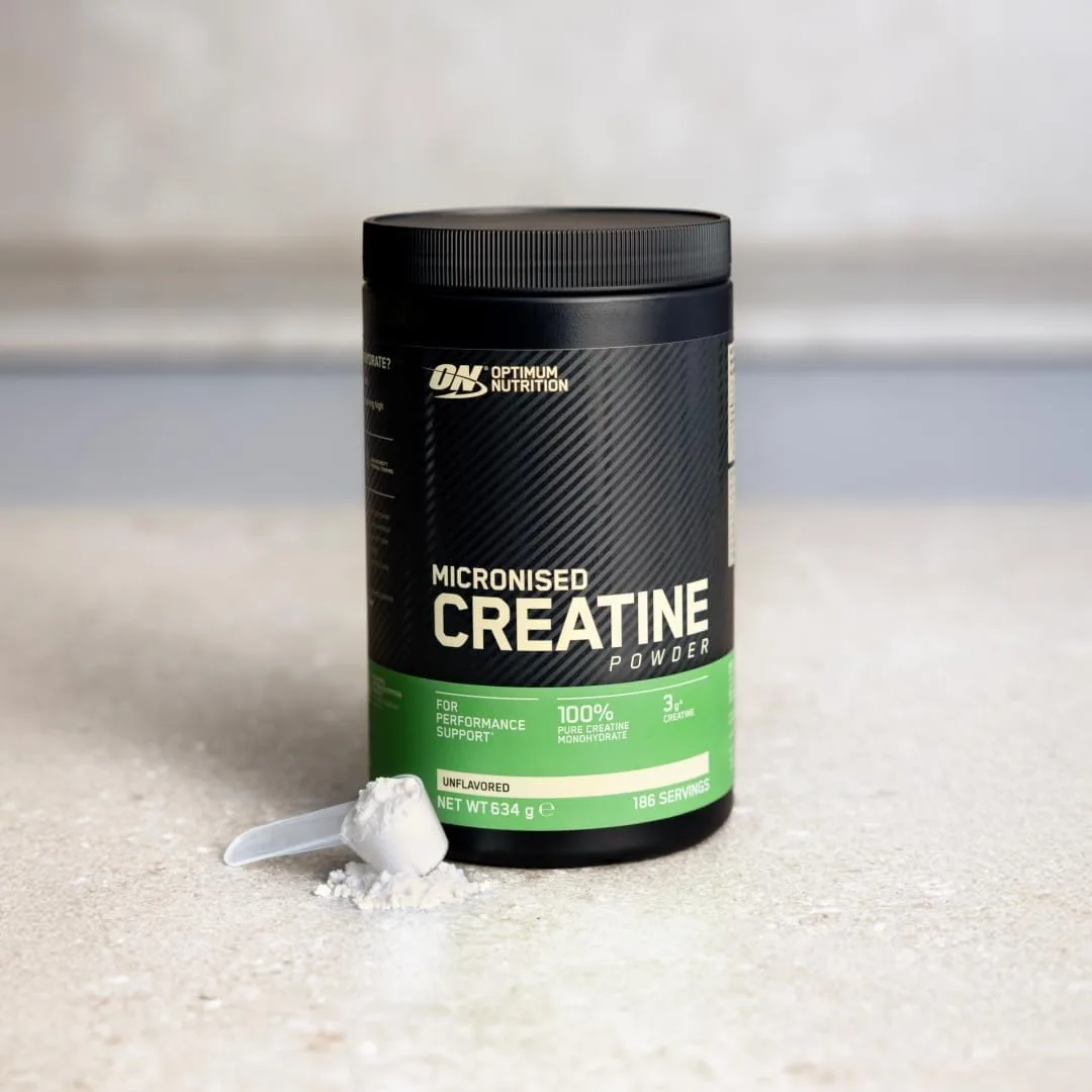 Optimum Nutrition Mikronisiertes Kreatin Pulver, Geschmacksneutral, 317g, 93 Portionen – Bild 6
