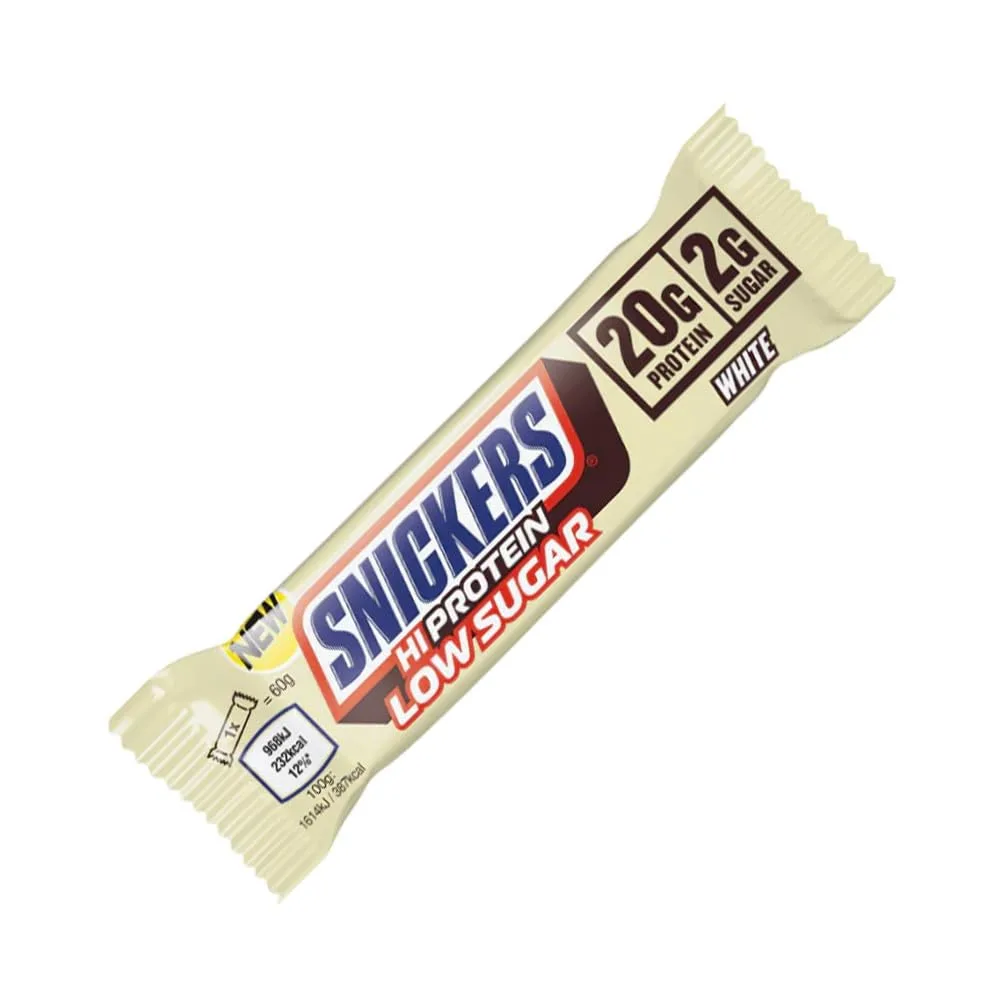 Mars Protein Snickers Riegel Low Sugar Schokolade weiß Format 57g