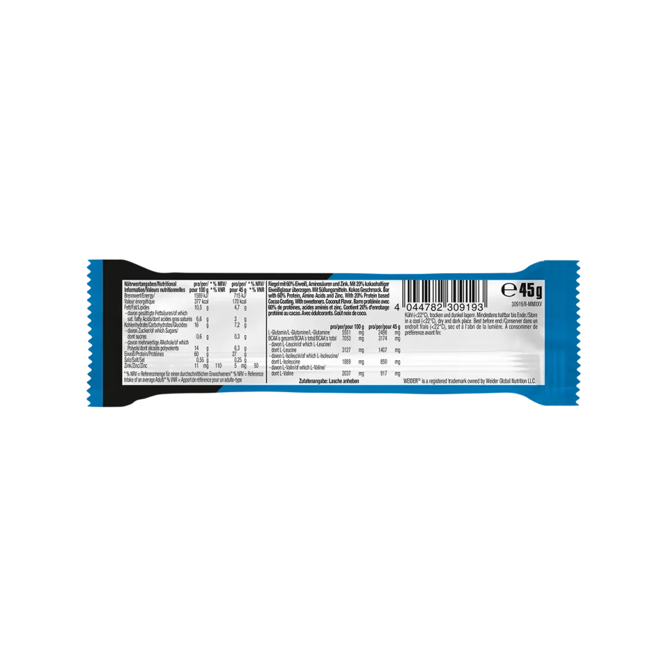 60% Protein Bar Coconut – Bild 8