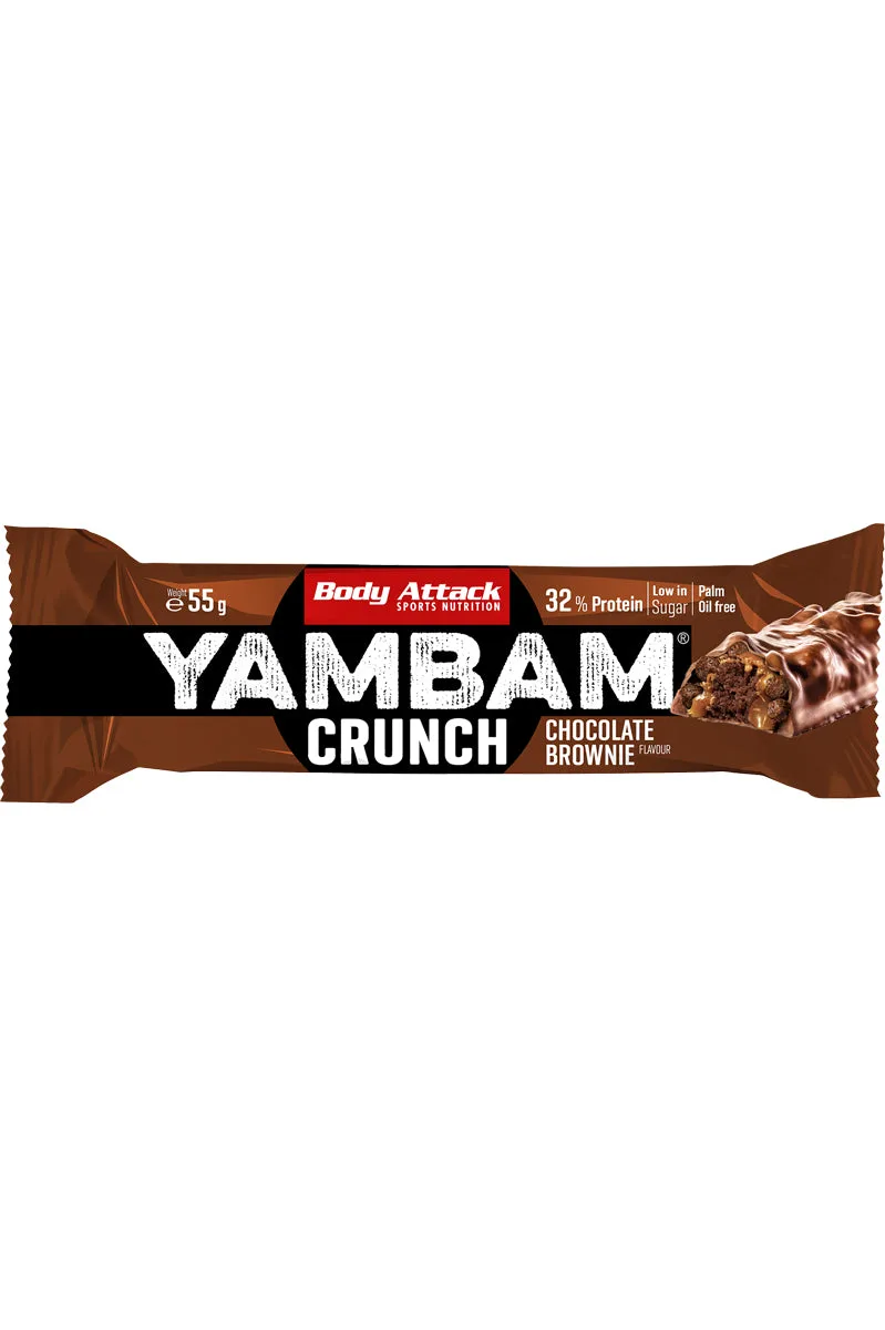 YamBam Crunch (15x55g) Chocolate Brownie