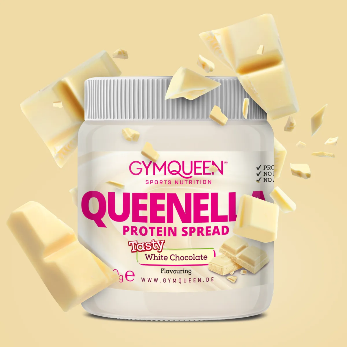 Queenella Protein Creme (250 g / 330 g) Swirly Duo