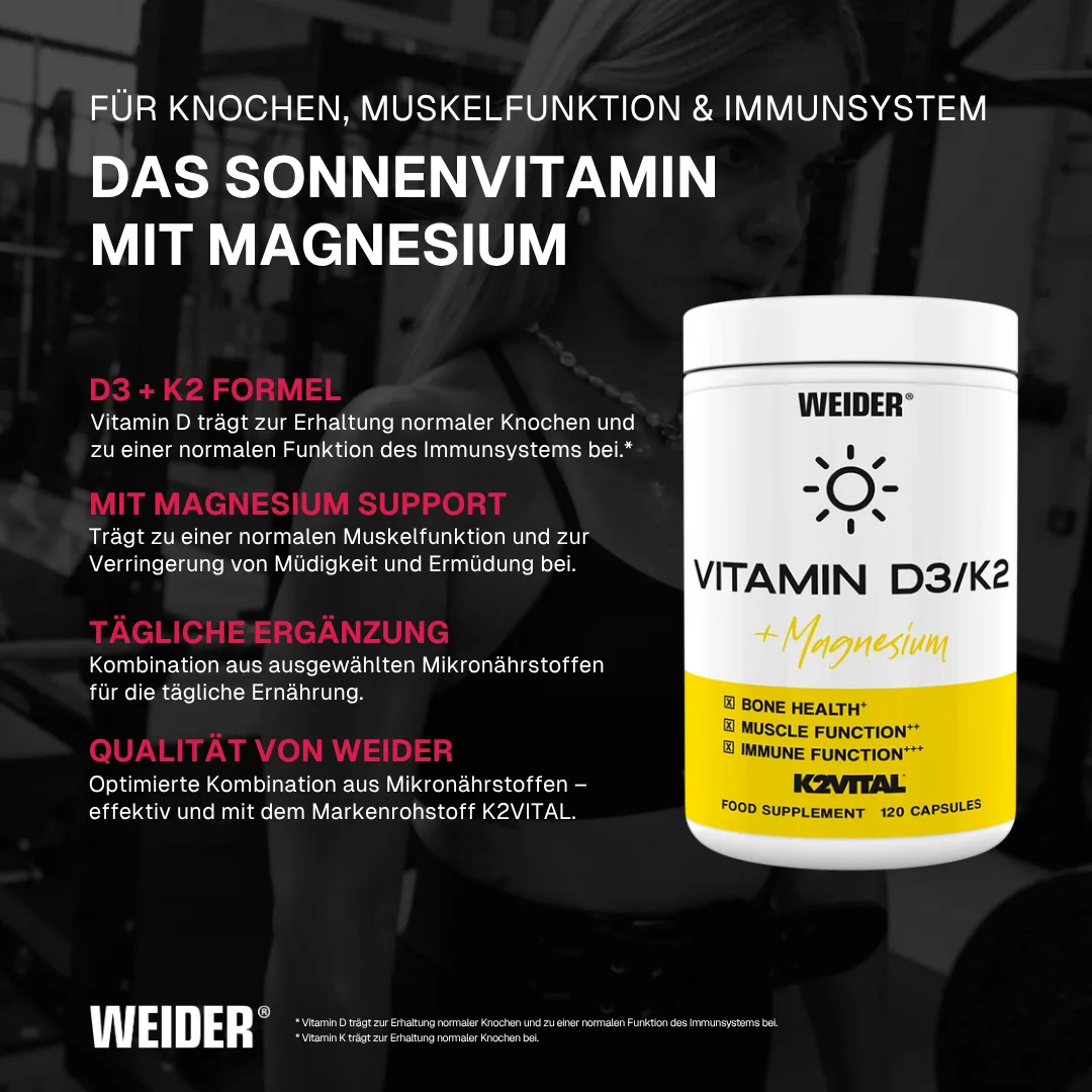 Vitamin D3/K2 Kapseln – Bild 3