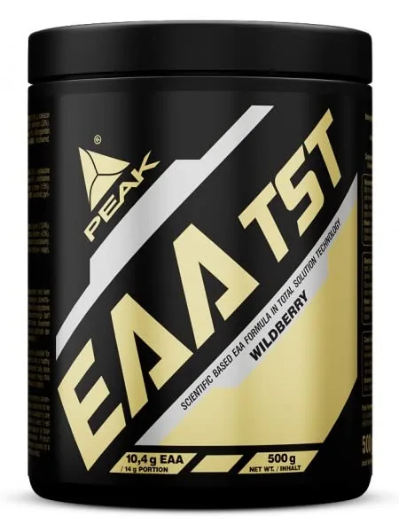 EAA - TS-Technology - 500g Geschmack Wildberry I Pulver I alle essentiellen Aminosäuren I Muskelaufbau I schnell resorbierbar I vegan I B - Vitamine