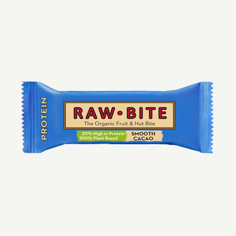 Rawbite Protein Riegel Smooth Cacao / 3 x 45 g – Bild 4