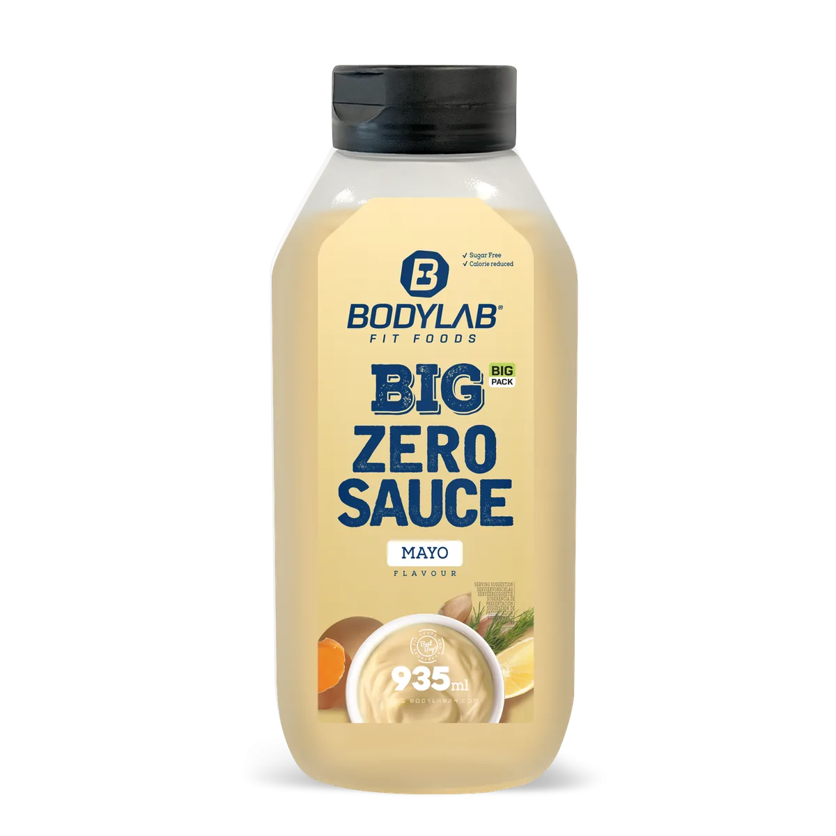 BIG ZERO Sauce (935ml) Cheddar Cheese – Bild 5