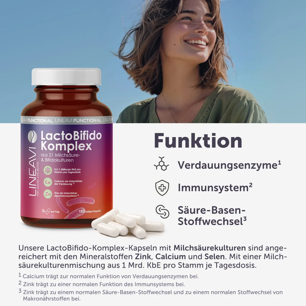 LactoBifido Komplex (180 Kapseln) – Bild 5