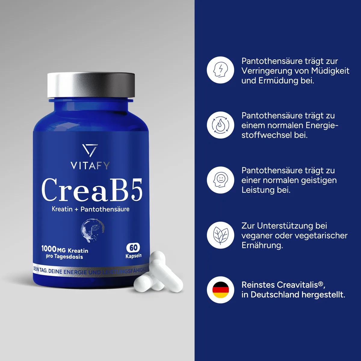 CreaB5 (60 Kapseln) – Bild 3
