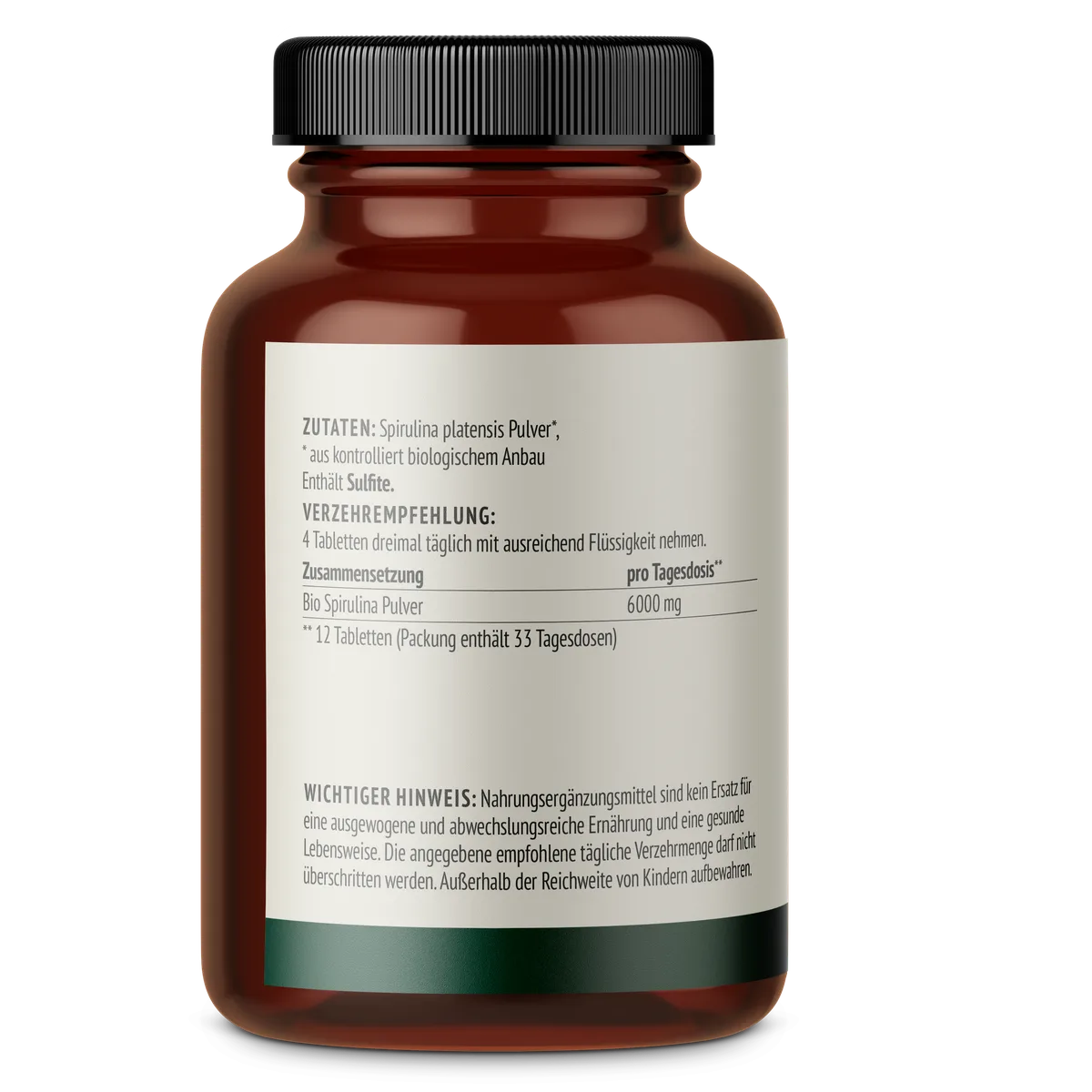 Spirulina Algen Tabletten Bio (400 Tabletten) – Bild 4