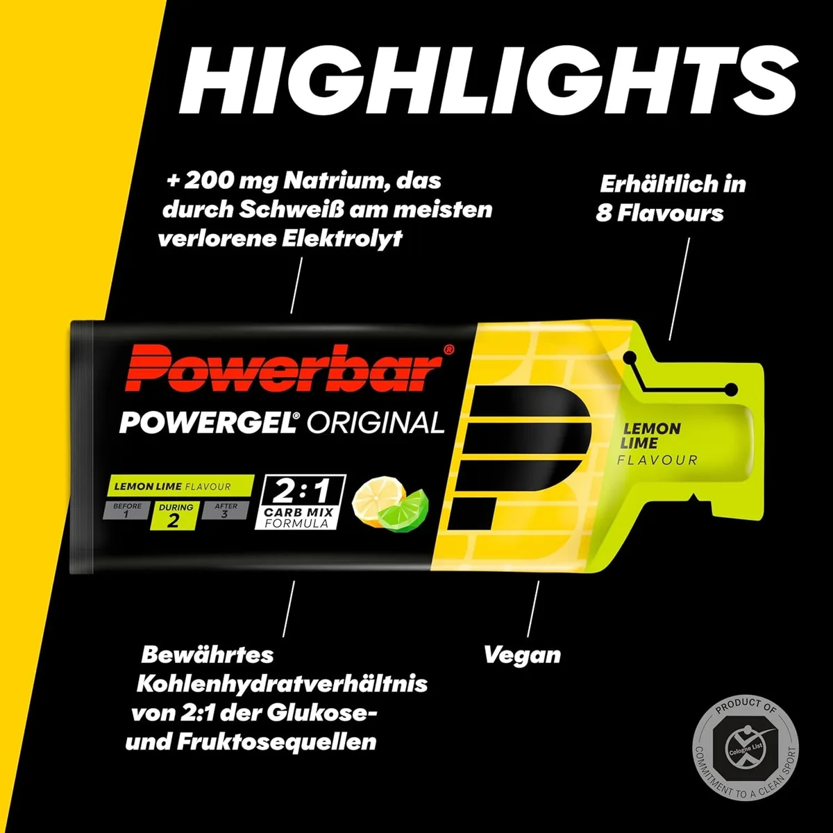 PowerGel Original (41g) Lemon-Lime – Bild 7