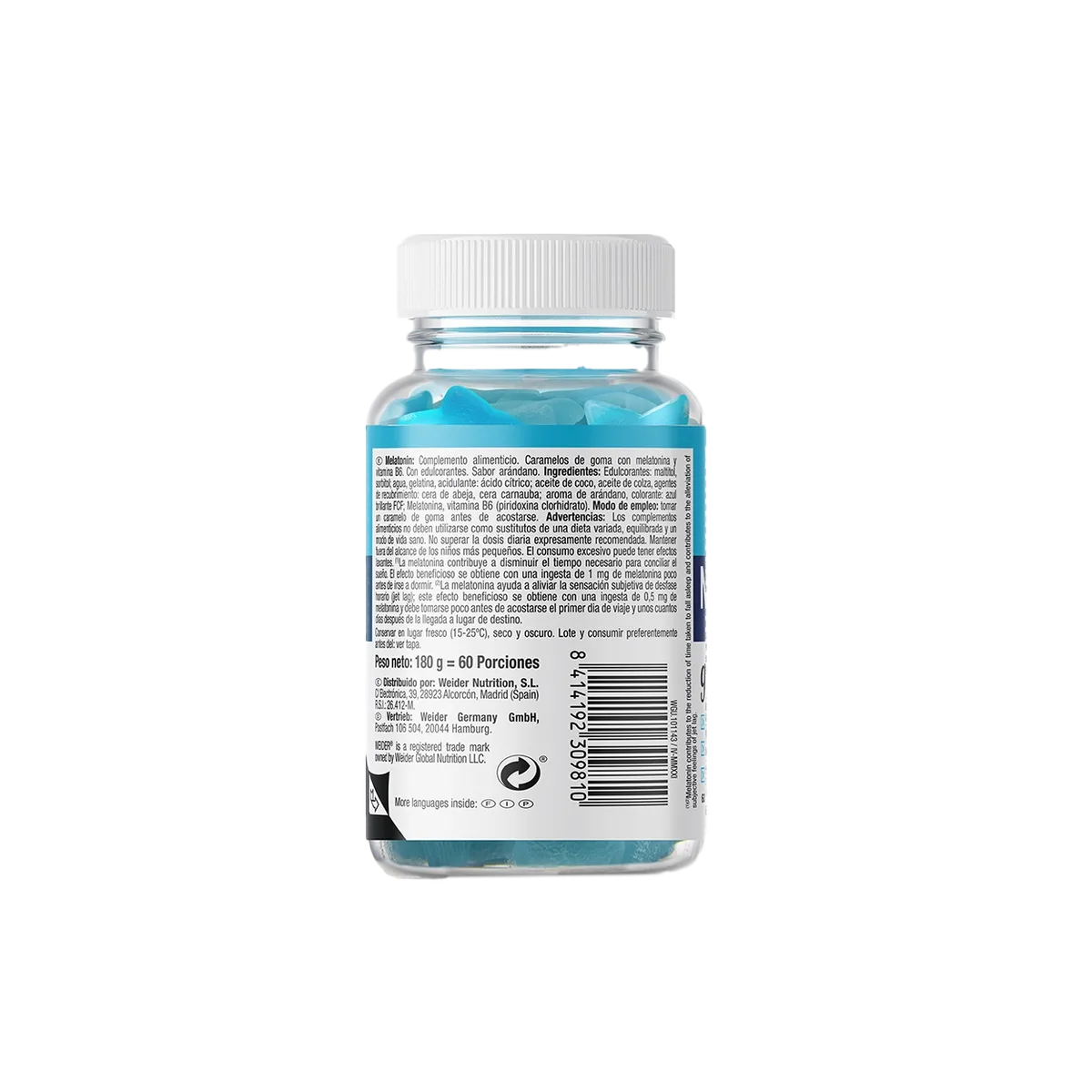 Melatonin Gummies Blueberry / 60 Gummies – Bild 5